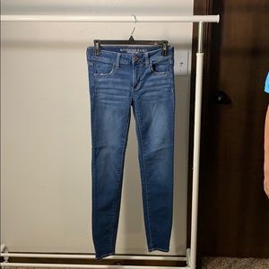 American Eagle super stretch x skinny, size: 4